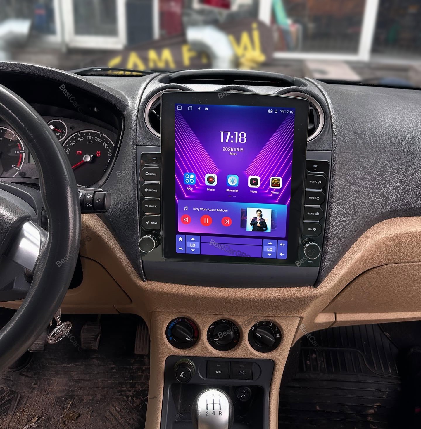 9.7″ For Ford Transit Connect 2010-2013 Android 15 Carplay Car Stereo Radio GPS