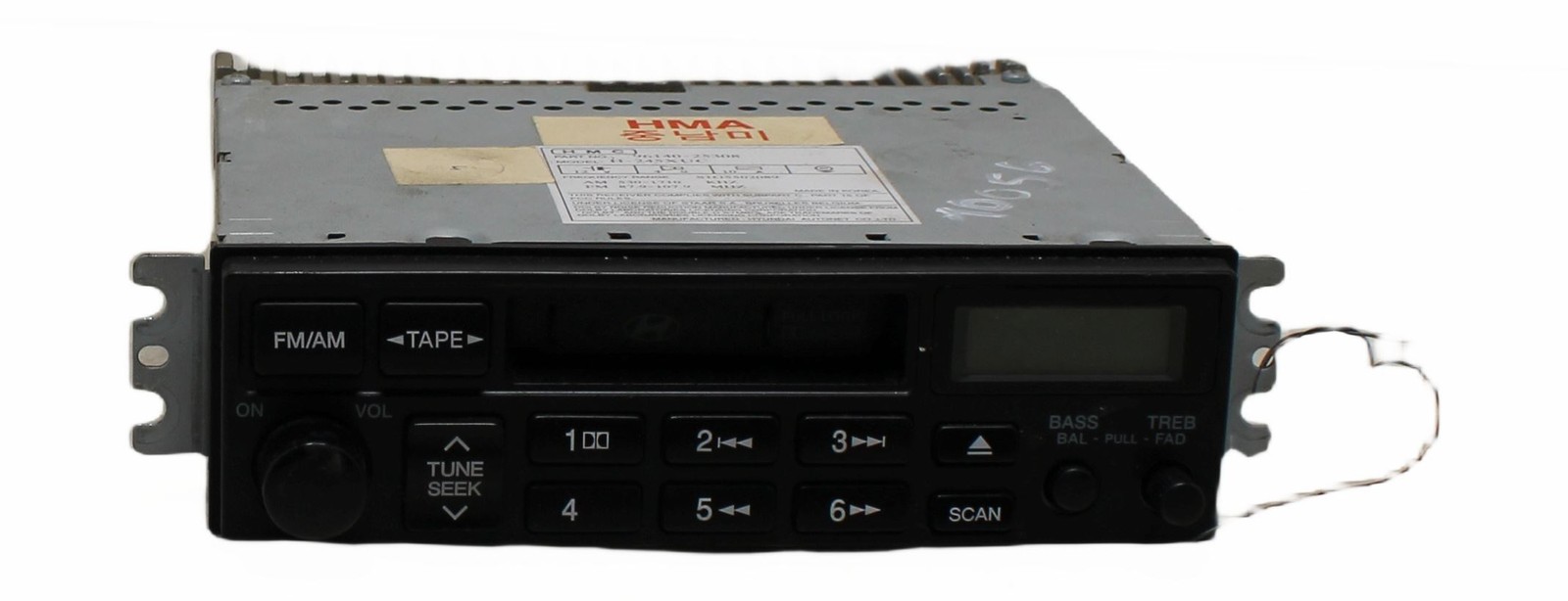 Audio Equipment Radio DOHC Canada Market Hatchback Fits 03-06 ACCENT 1584131