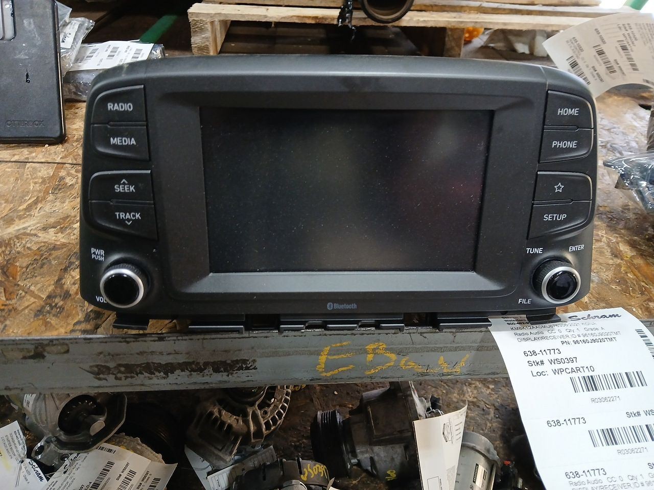 2021 Hyundai Kona Audio Equipment Radio Receiver Display 3062271