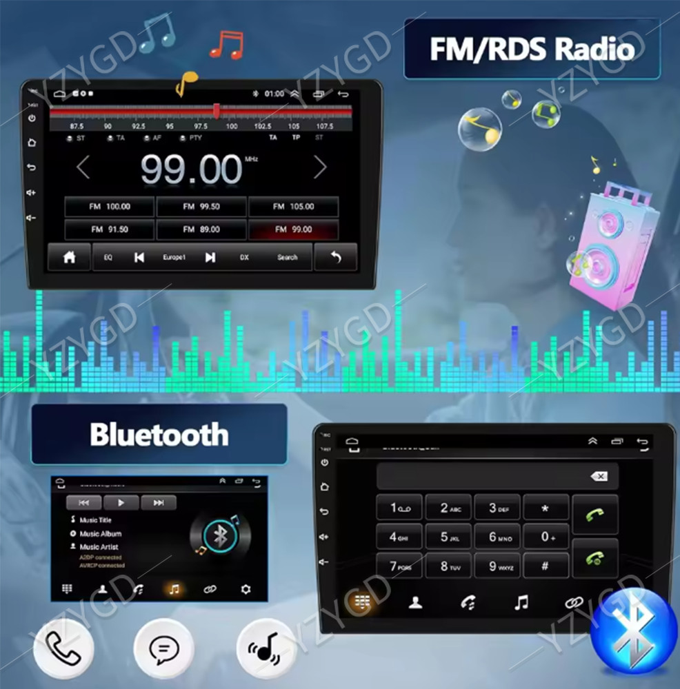 Android GPS Carplay For Dodge Charger 2008-2010 Car Radio Multimedia Video Navi