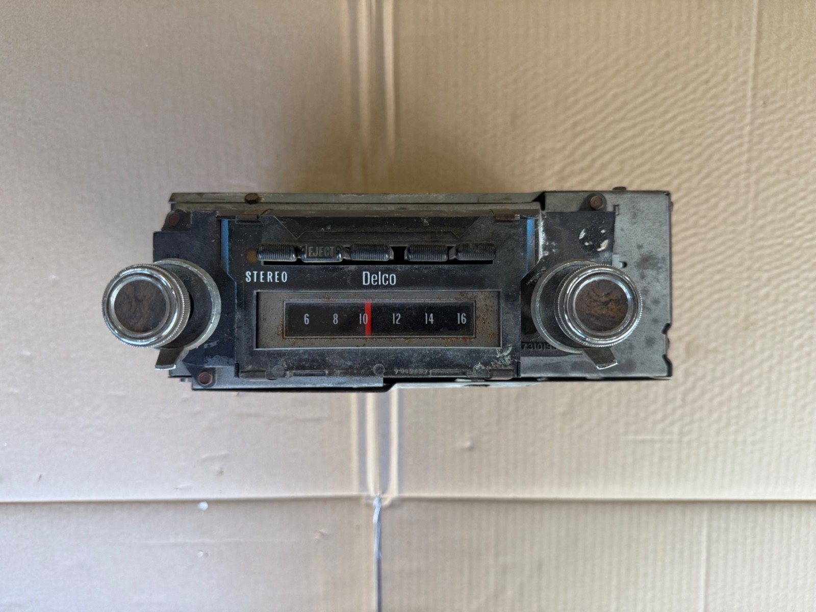 1970s era Delco Chevy AM-8track stereo