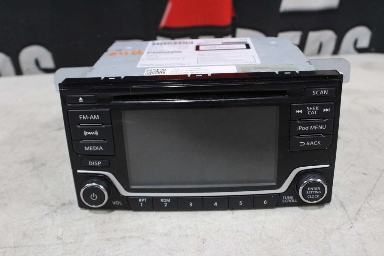 20177-2019 NISSAN SENTRA RADIO 28185-4AF6A #089166-32A