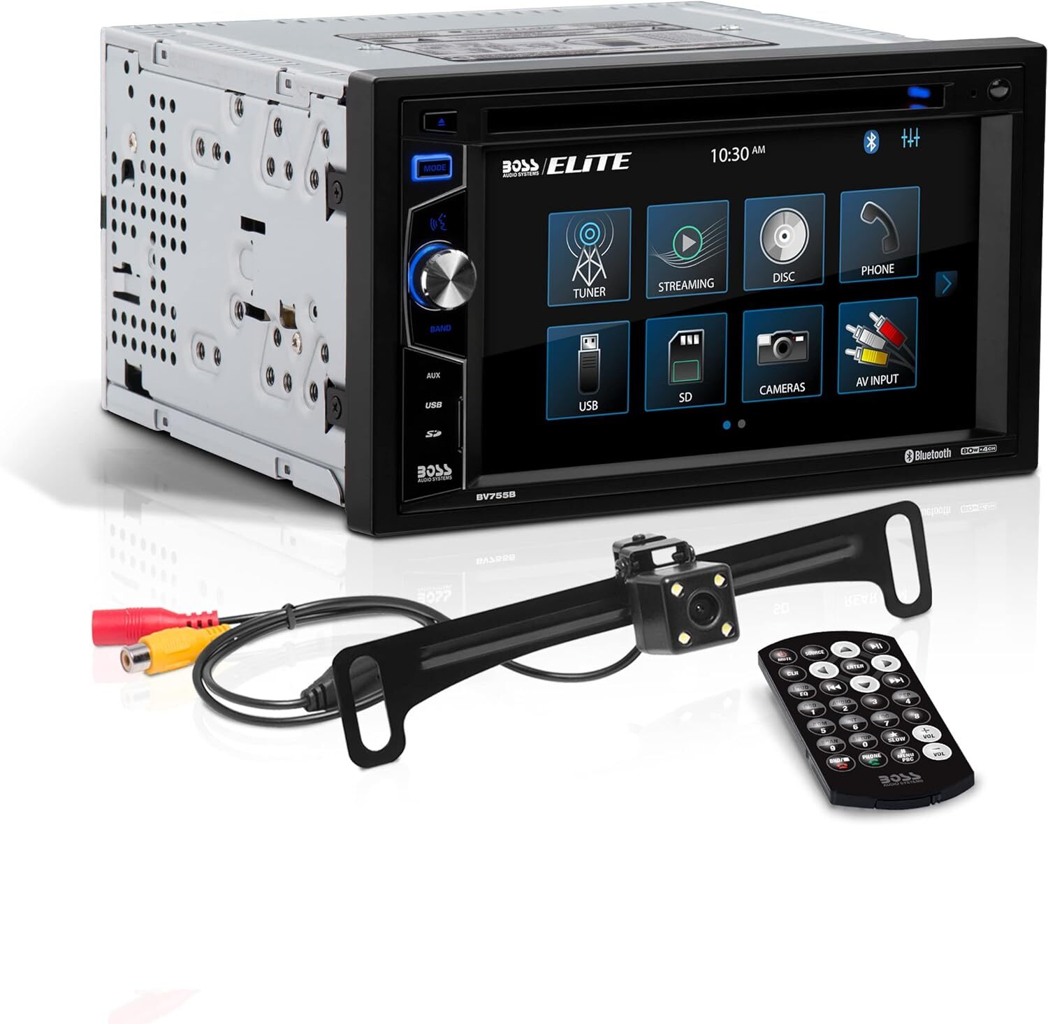 BOSS Audio Systems Elite BV755BLC Car Stereo System – 6.2 Inch Double Din Tou…