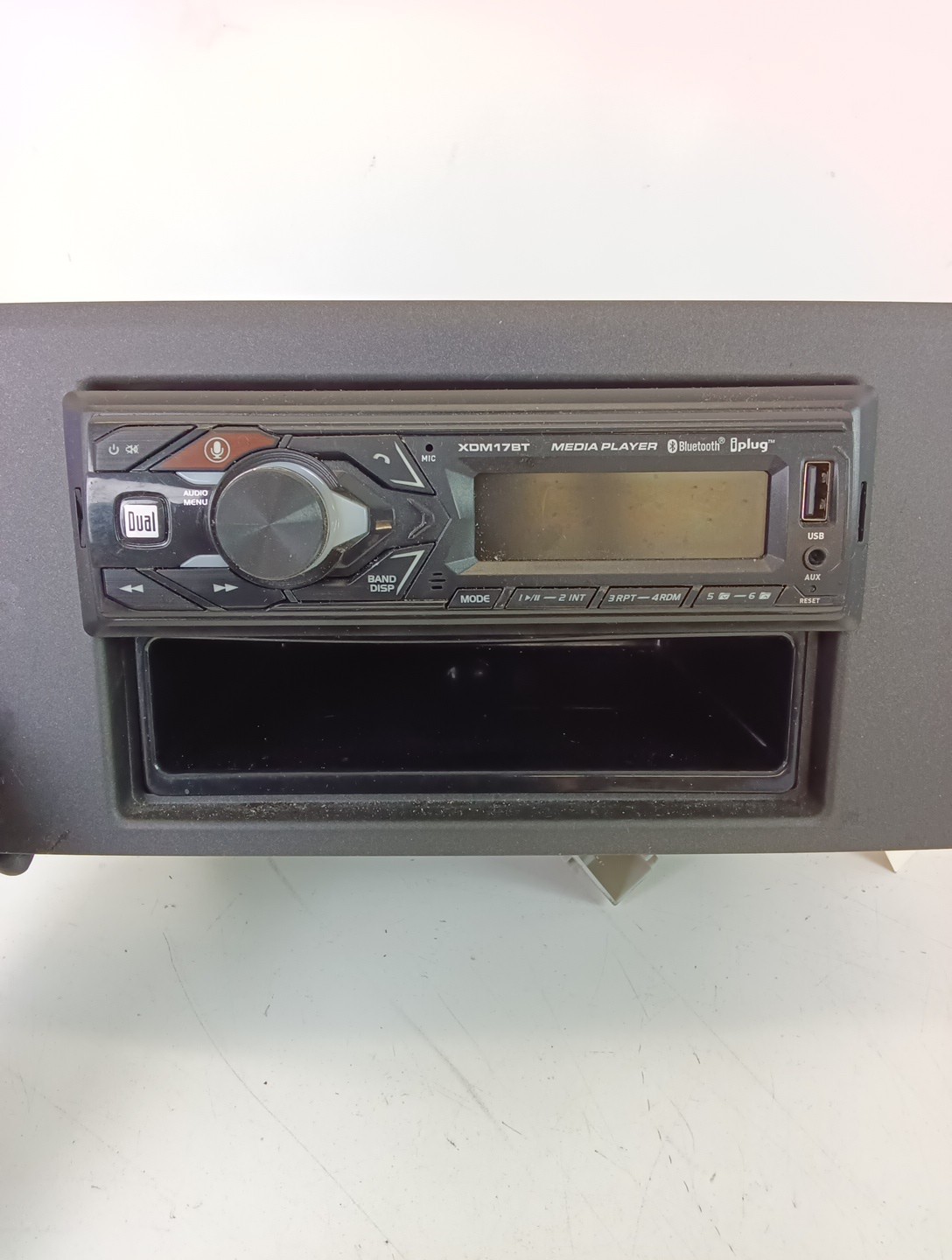 Dual Electronics Media Player Receiver AM FM Radio Bluetooth XDM17BT