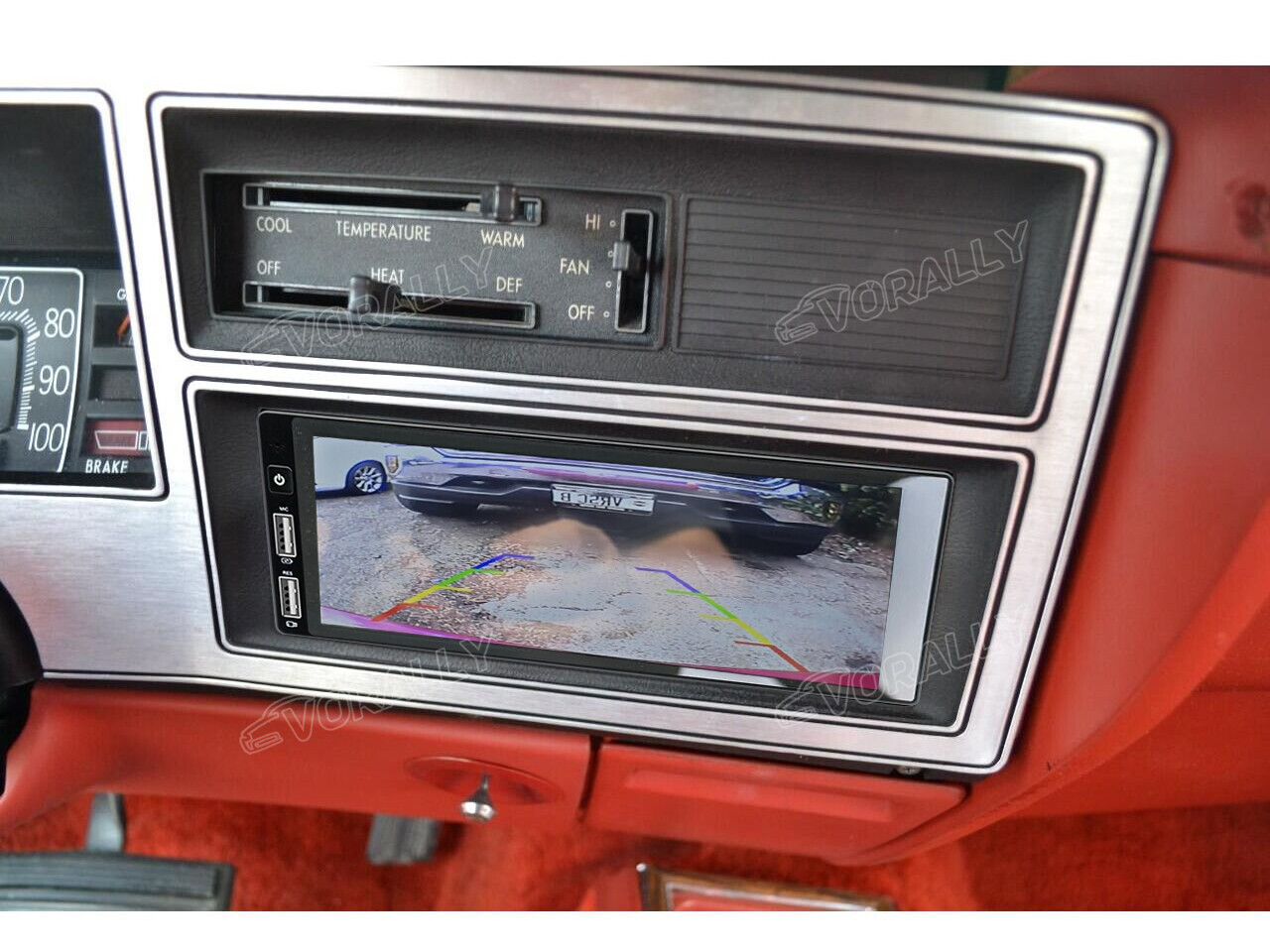 For 1976 1977 1978-1980 Dodge Aspen Car Radio Android 14 Stereo Apple CarPlay