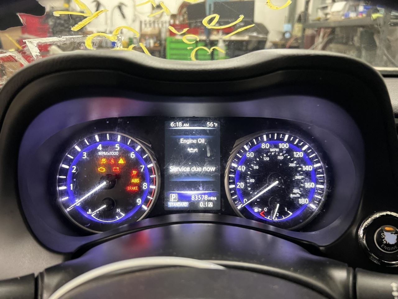 Info-GPS-TV Screen Display Screen Dash Fits 16-17 INFINITI Q50 243431