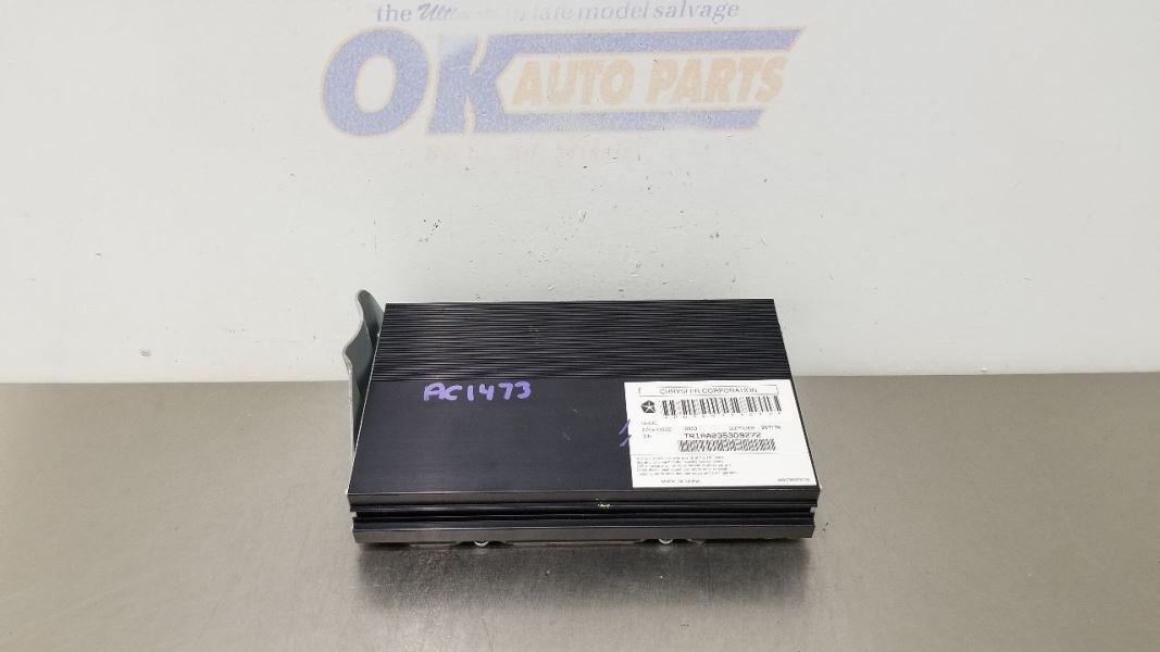 13 DODGE RAM 1500 CREW CAB RADIO AUDIO AMPLIFIER 05091130AJ