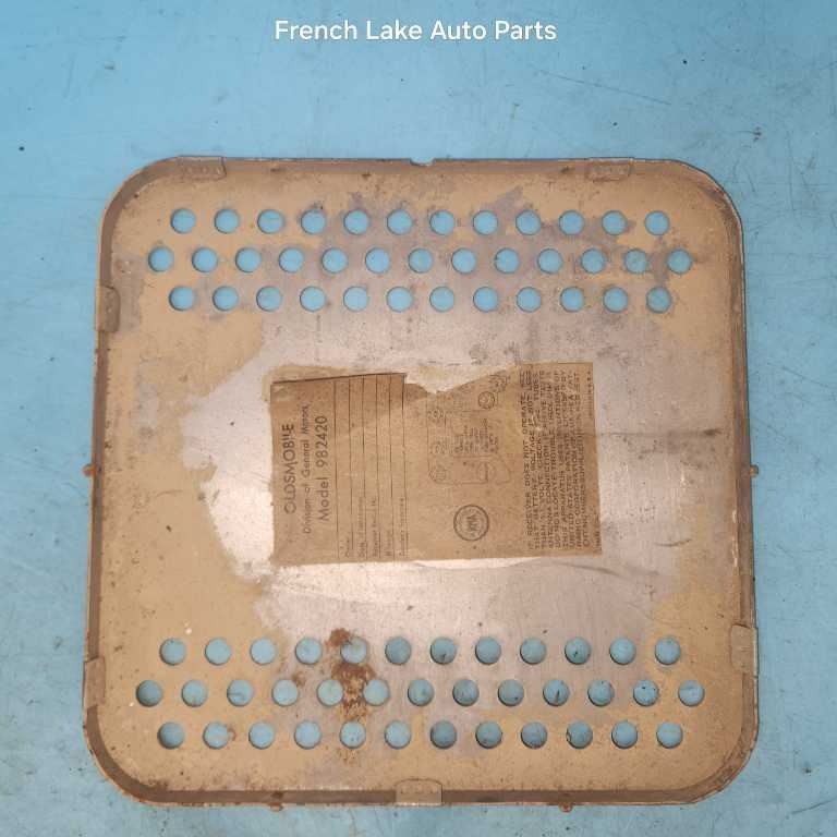 PARTS DONOR Radio 982420 Fits 1948 OLDSMOBILE 1246459