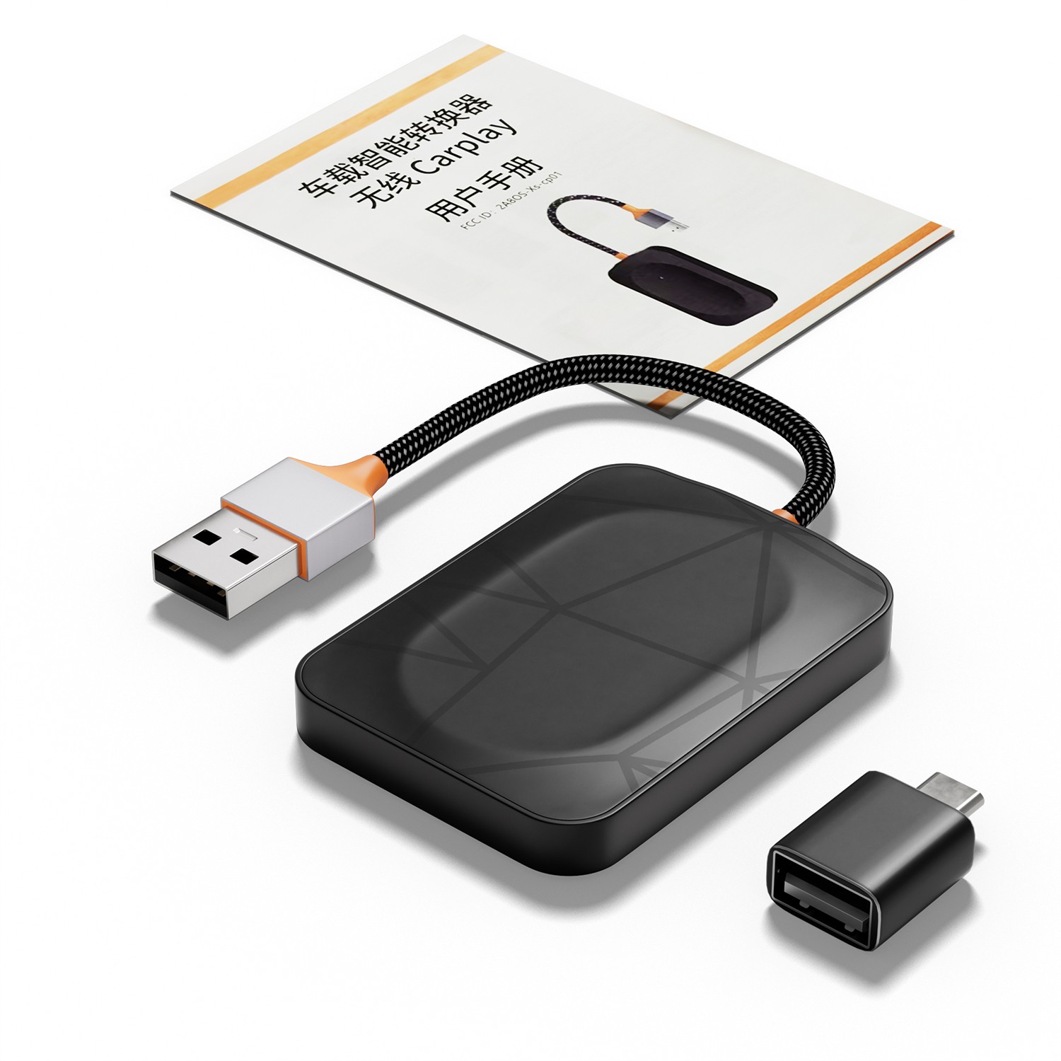 For Acura ZDX 2024-2025 Wireless CarPlay Adapter Dongle USB For Apple iOS