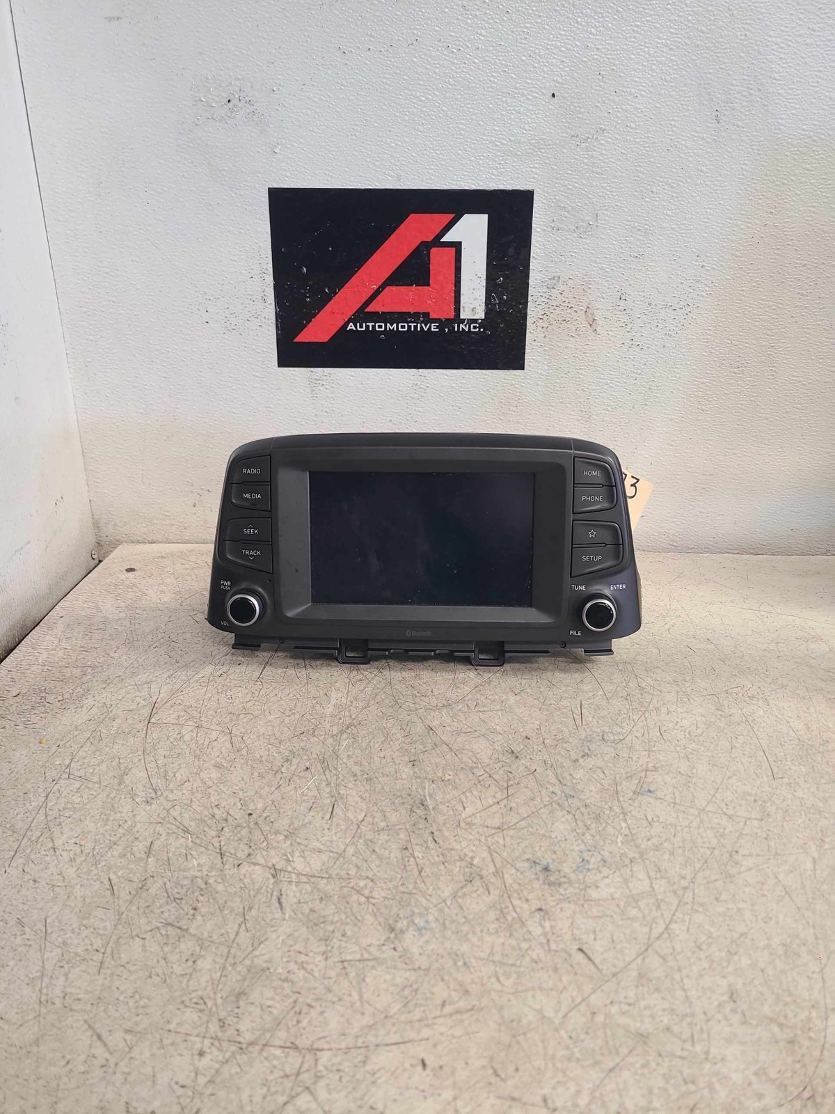 18-21 HYUNDAI KONA Radio Display Receiver US Mrkt W/o Navigation 96160J9020TMT
