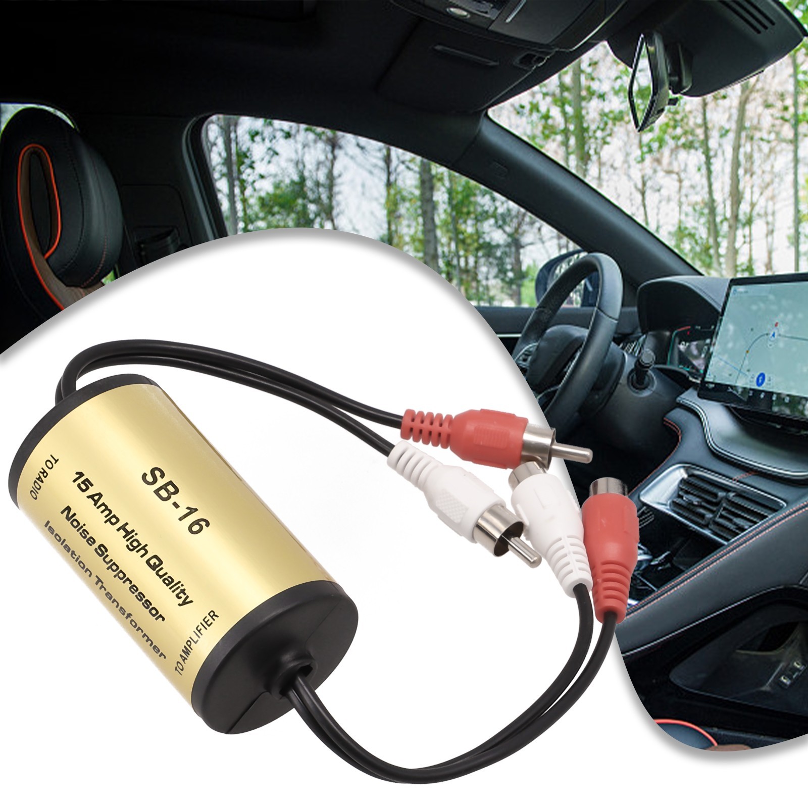Easy Installation Audio Noise Filter for Enhanced Listening Experience
