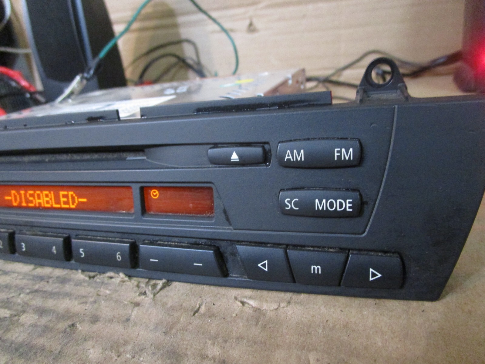 07-10 BMW X3 Radio Stereo CD Player Receiver AM/FM Audio Unit 65129173686