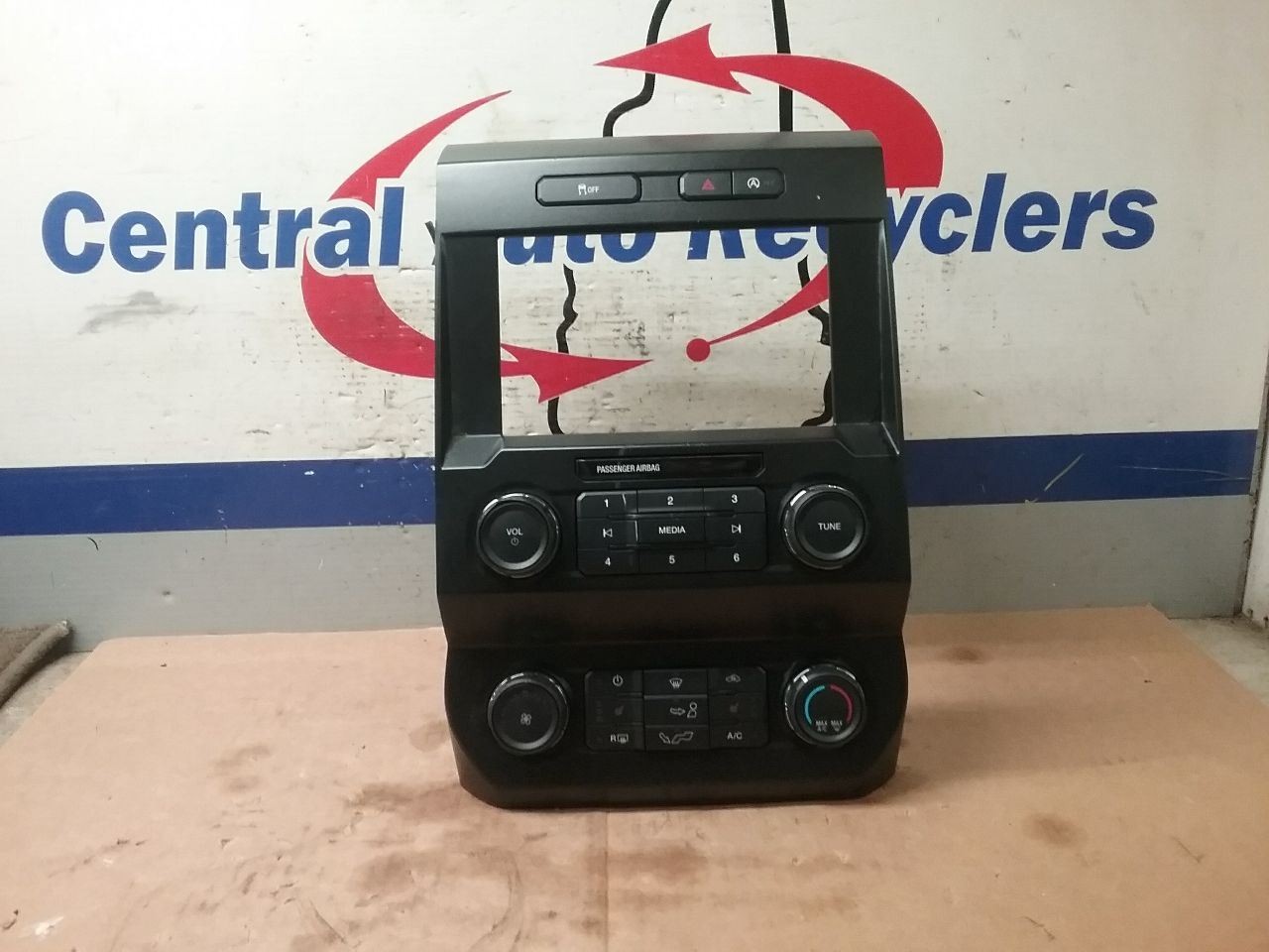 Audio Equipment Radio Control Panel Fits 19-20 FORD F150 PICKUP 368120