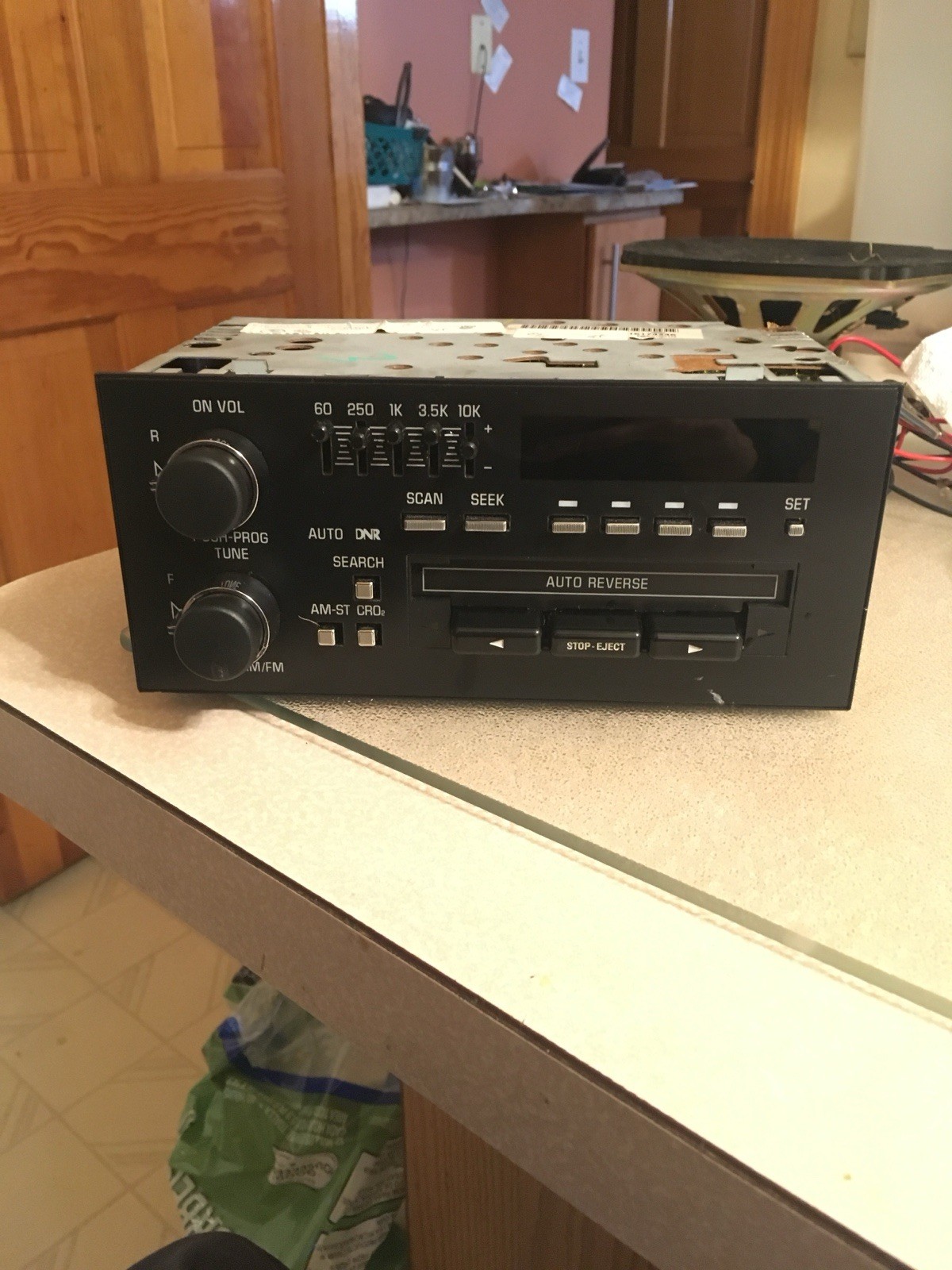 Ac Delco tested CADILLAC ELDORADO DEVILLE FLEETWOOD OEM CASSETTE RADIO 94-96