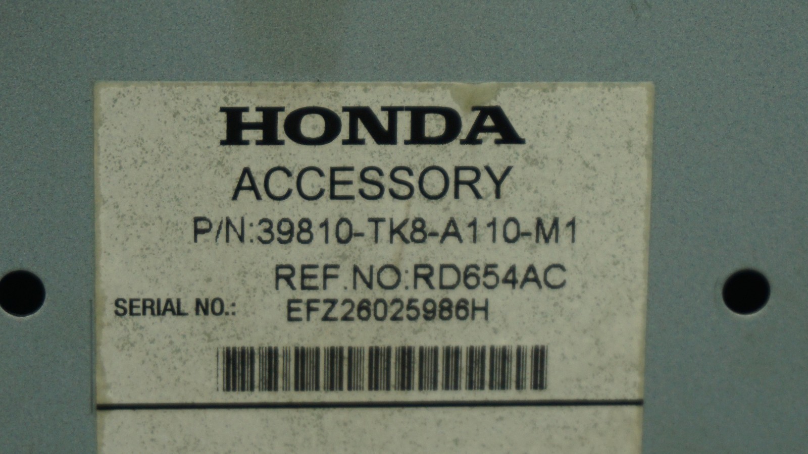 14 15 Honda Odyssey Digital Dash Information Display Screen PN 39810-TK8-A110-M1