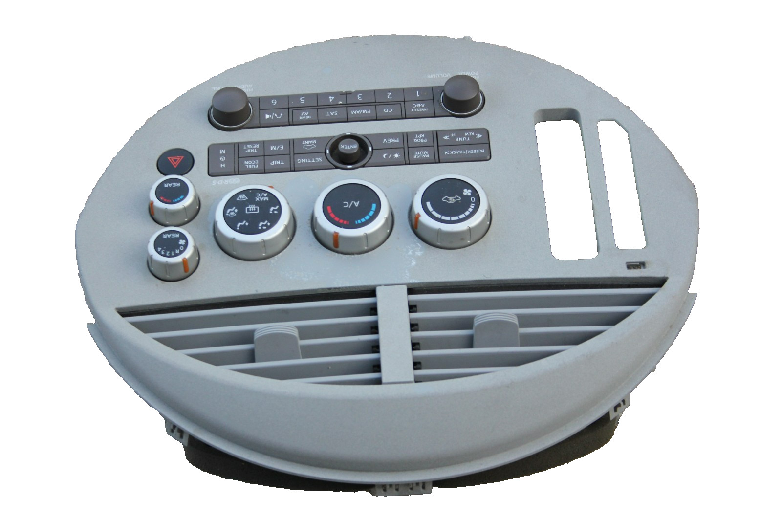 2004-2006 Nissan Quest CD SAT Radio Player Navigation Face Plate 28098 5Z001A
