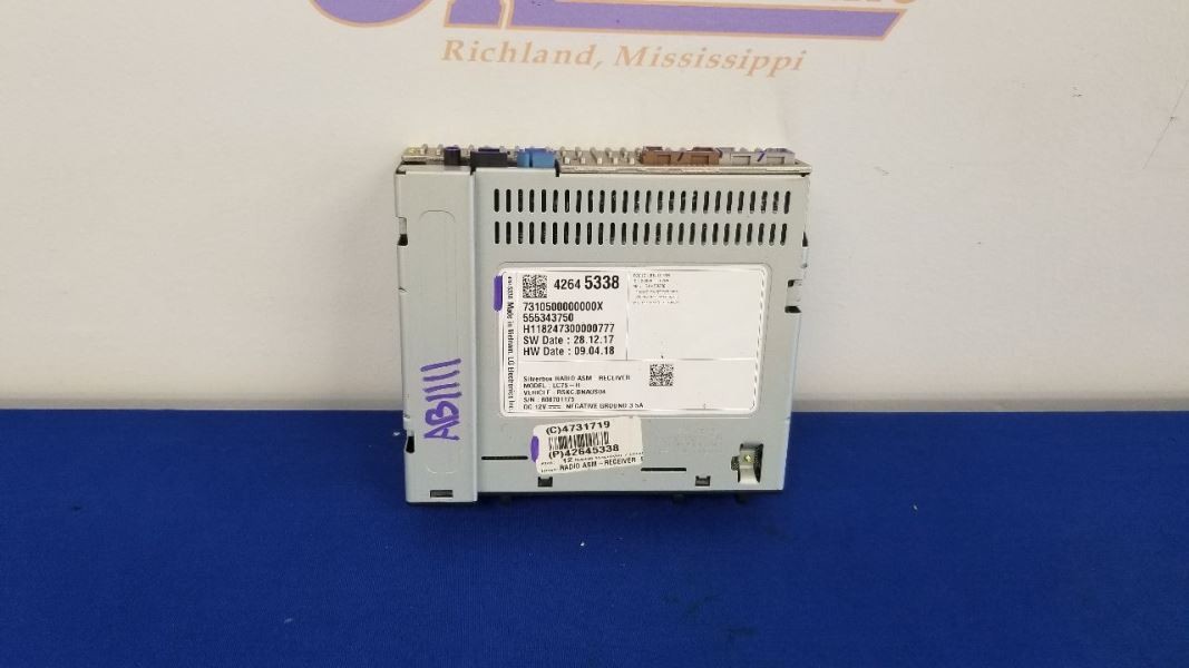 19 GMC SIERRA 2500 RADIO AUDIO RECEIVER 42645338