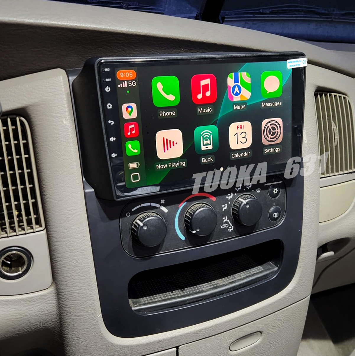 For 2002-2005 Dodge Ram CarPlay Android 13 Car Radio Stereo DSP GPS