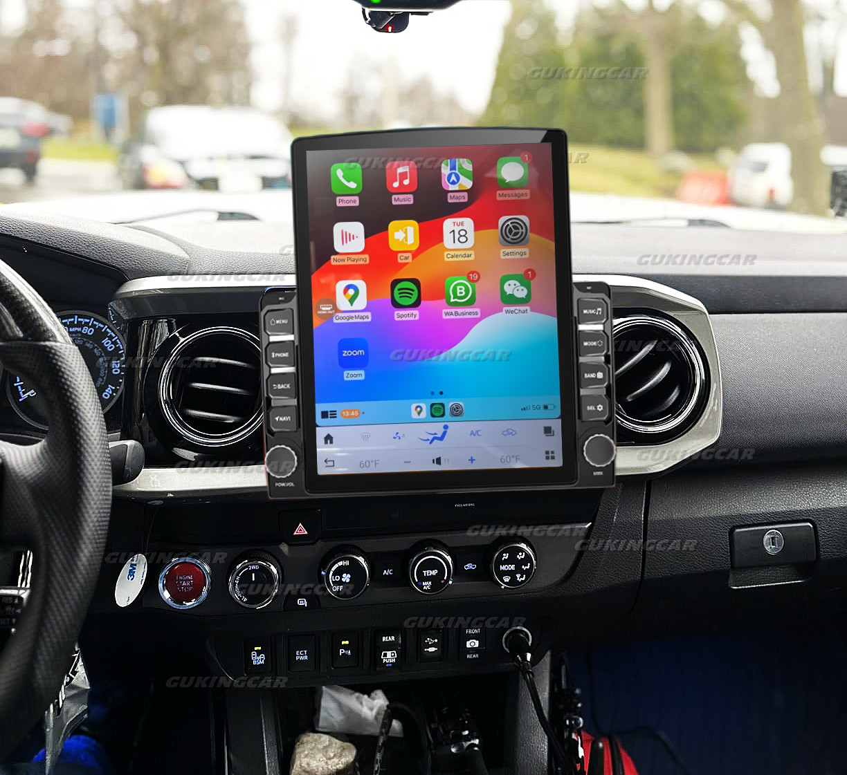 9.7” For Toyota Tacoma 2016-2021 32G Android 13 CarPlay Car Radio Stereo GPS BT