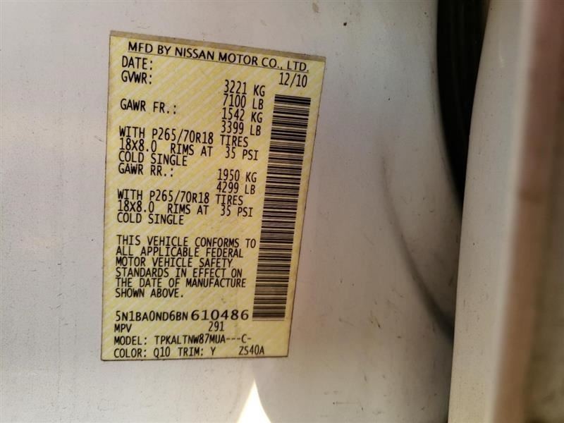 Info-GPS-TV Screen Display Screen Dash Fits 08-15 ARMADA 638608