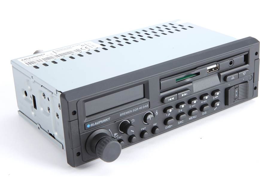 BLAUPUNKT BREMEN SQR 46 DAB / RETRO SINGLE DIN CAR RADIO W/ BLUETOOTH, USB, DAB+