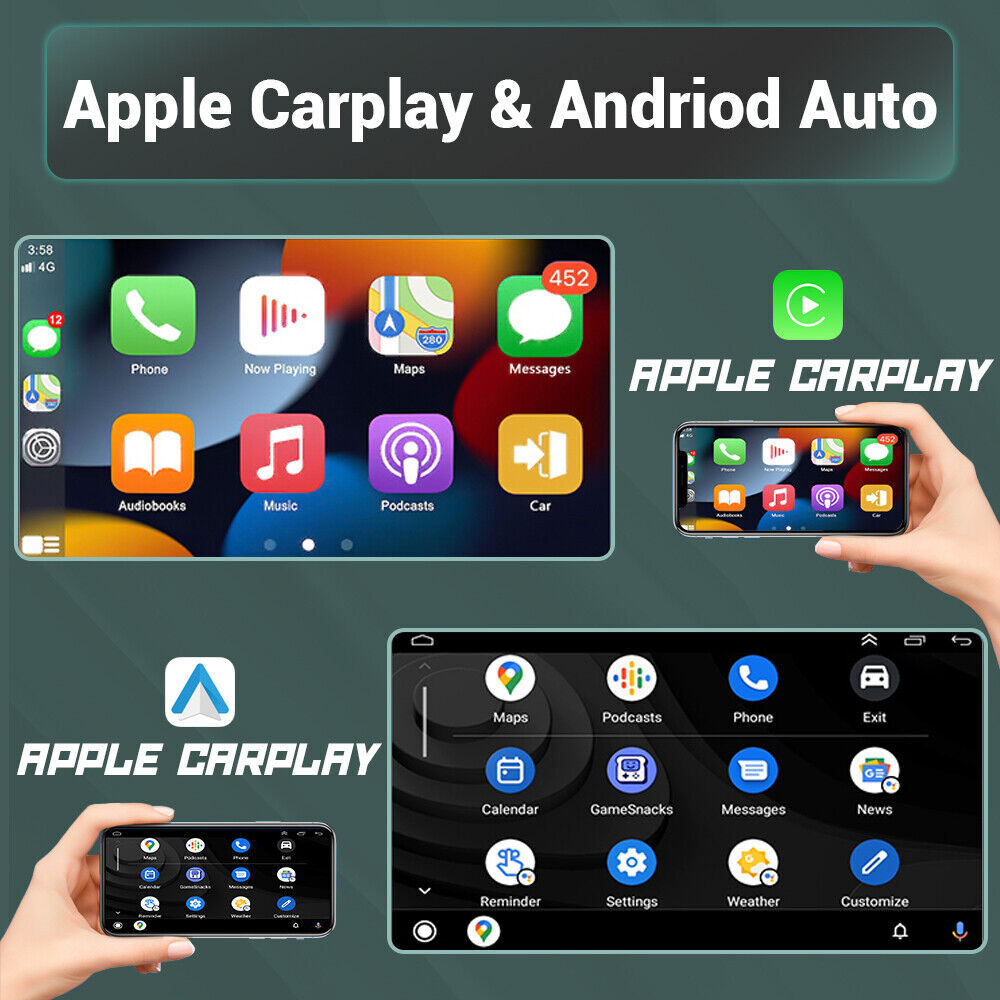 FOR FORD F150 2009-2014 F-150 APPLE CARPLAY ANDROID 12 CAR STEREO RADIO GPS NAVI