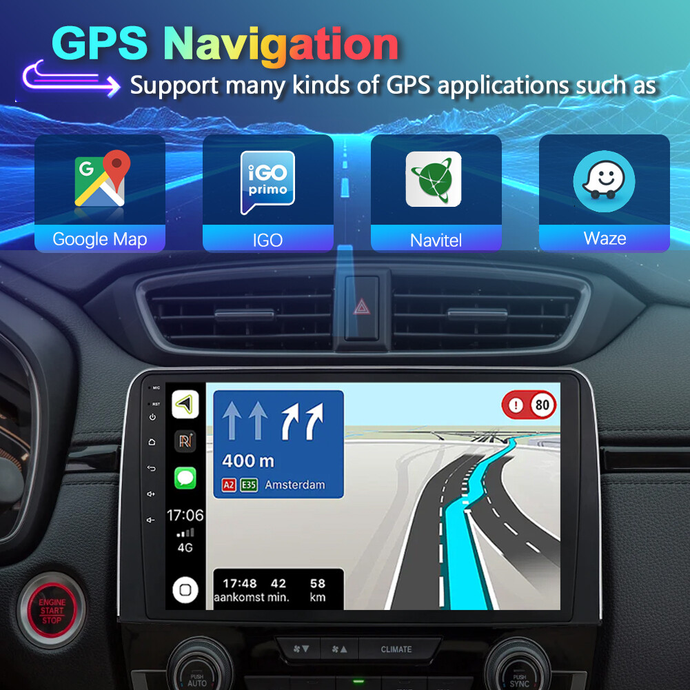 6G+128GB Wireless CarPlay Android 13 Car Stereo Radio For Honda CR-V CRV 2017-21