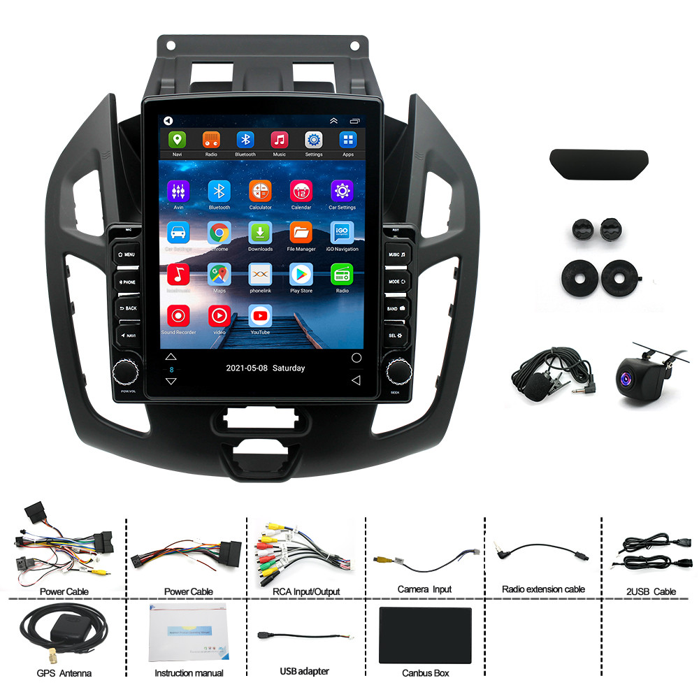 For Ford Transit Connect 2014-2018 Android 13 Carplay Car Stereo Radio GPS