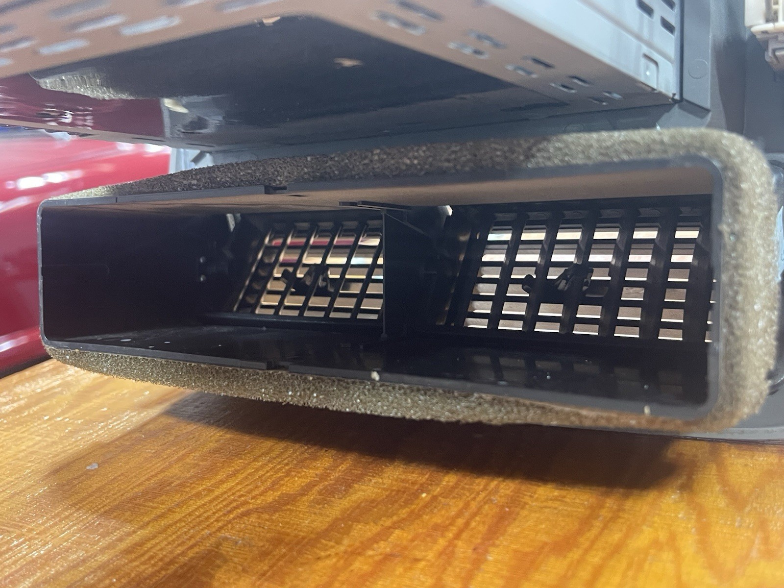 2007-2011 Ford Ranger Center Dash Radio Bezel W/Radio 4WD Silver 7L5T-18C869-AC