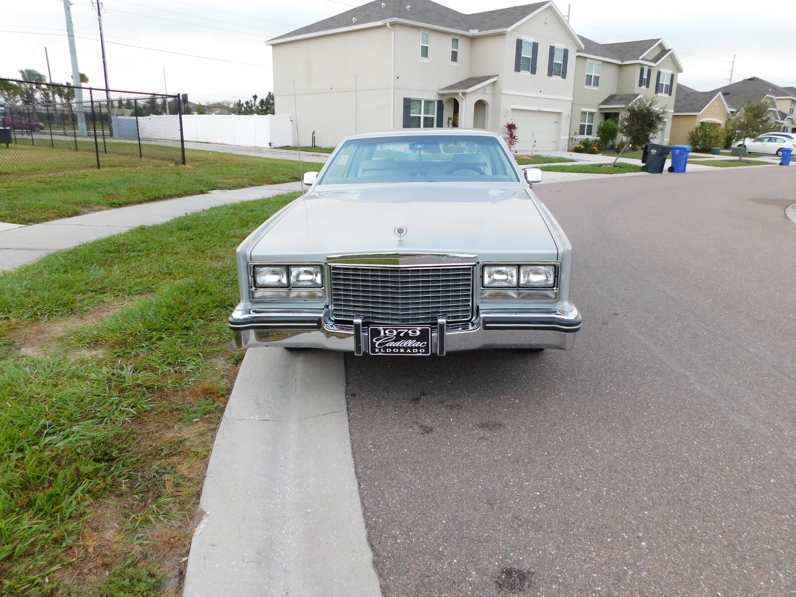 GM 1979 Cadillac Eldorado in Norfolk Grey with Silver leather interior 350 V-8.