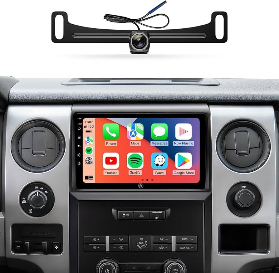 9 Inch Android Car Radio Stereo for Ford F150 2009-2012 -CarPlay Backup Camera