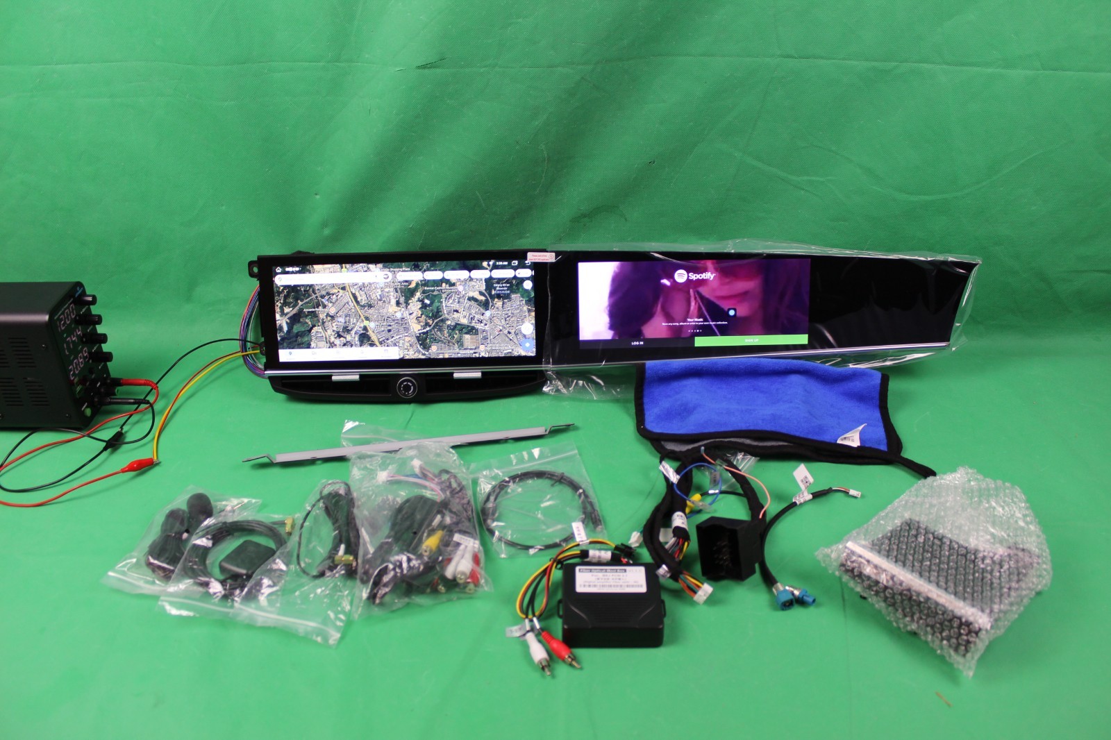 US Stock! 10-16 Porsche Panamera 12.3″ & 11″ DUAL SCREEN Android Head Unit Radio