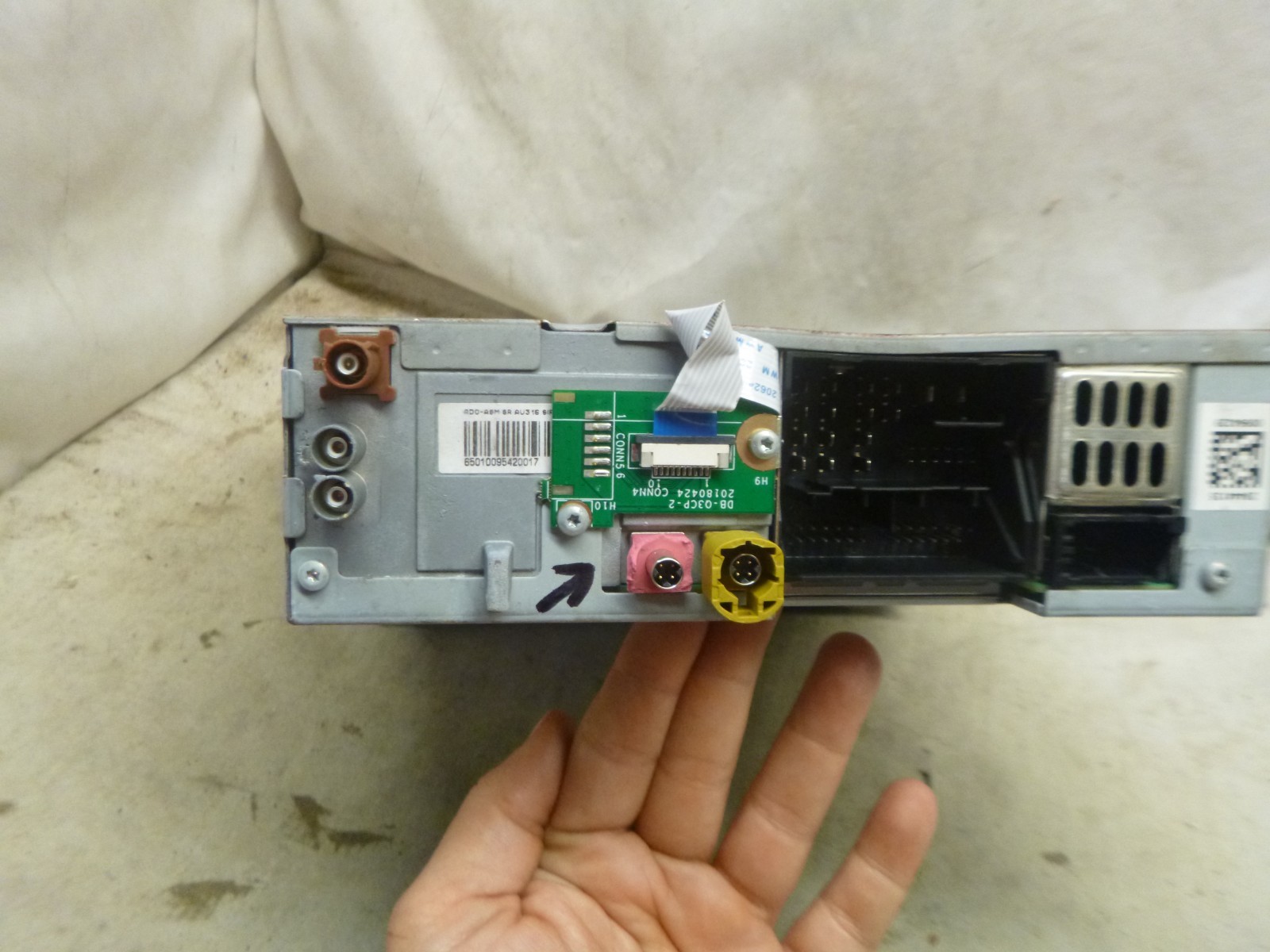 17 18 Audi Q3 Multimedia Player 8U1035187D ENU07