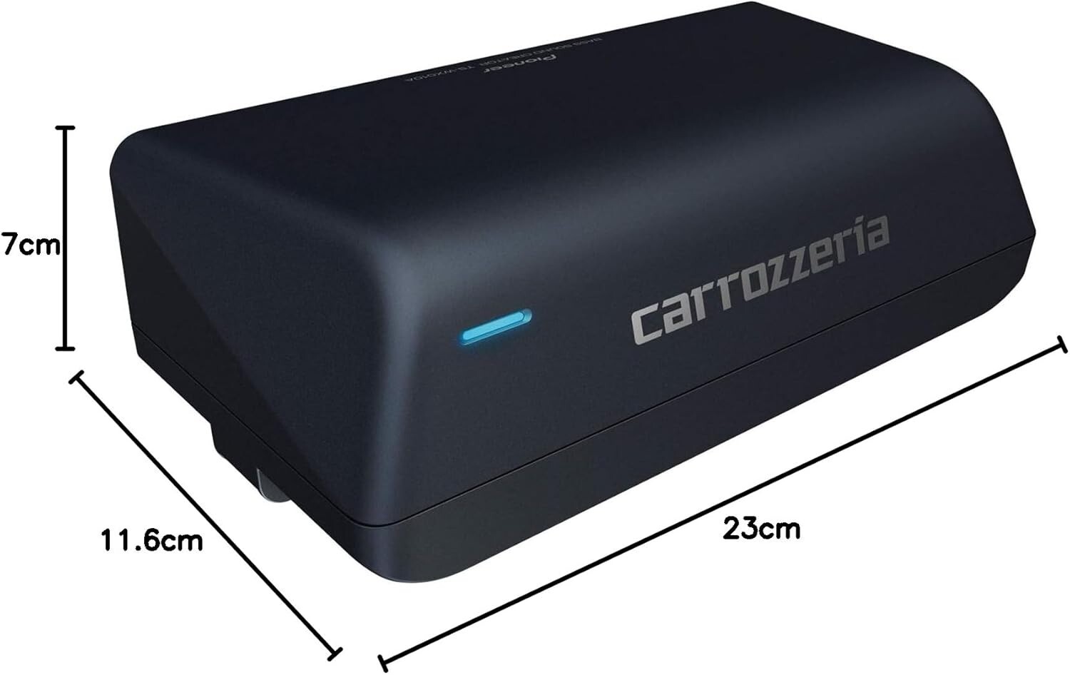 Pioneer Speaker Carrozzeria TS-WX010A 17cm x 8cm Powered Subwoofer 160W 1.51kg