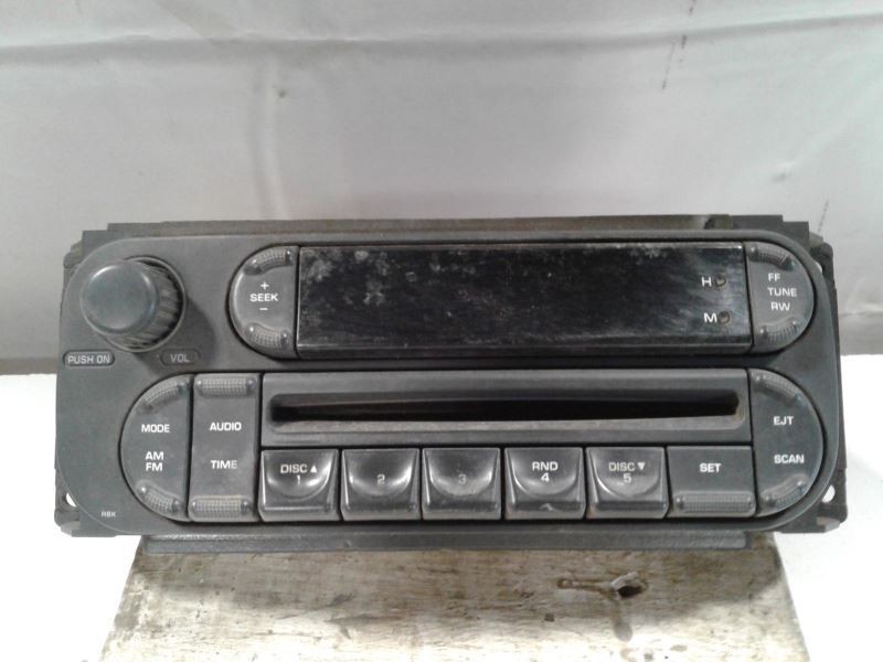 Audio Equipment Radio Receiver Radio ID Rbk Fits 02-07 CARAVAN 1353537