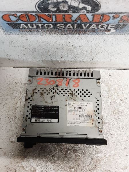 Audio Equipment Radio Am-fm-cd Fits 99-01 CR-V 1536602