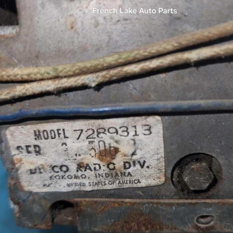 UNTESTED A/M Radio 7289313 Fits 1965 OLDSMOBILE 1242775