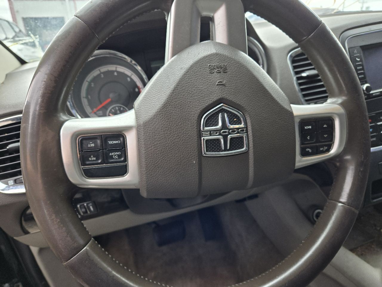 2011-2013 Dodge DURANGO Radio Receiver Face Plate ID RHB w/Satellite Radio