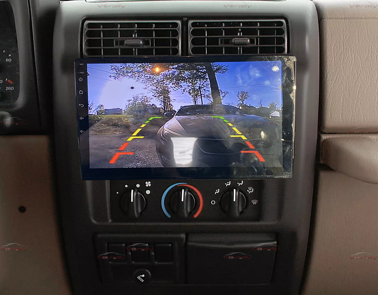 For 1997–2002 Jeep Wrangler TJ 9″ IPS Screen Android 13 CarPlay Radio GPS WIFI