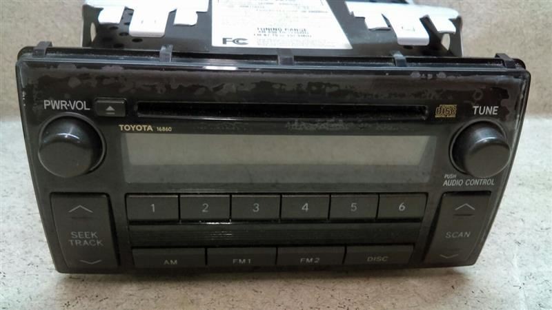 Stereo Radio AM FM CD 86120AA160 Fits 05-06 TOYOTA CAMRY PC47-179866