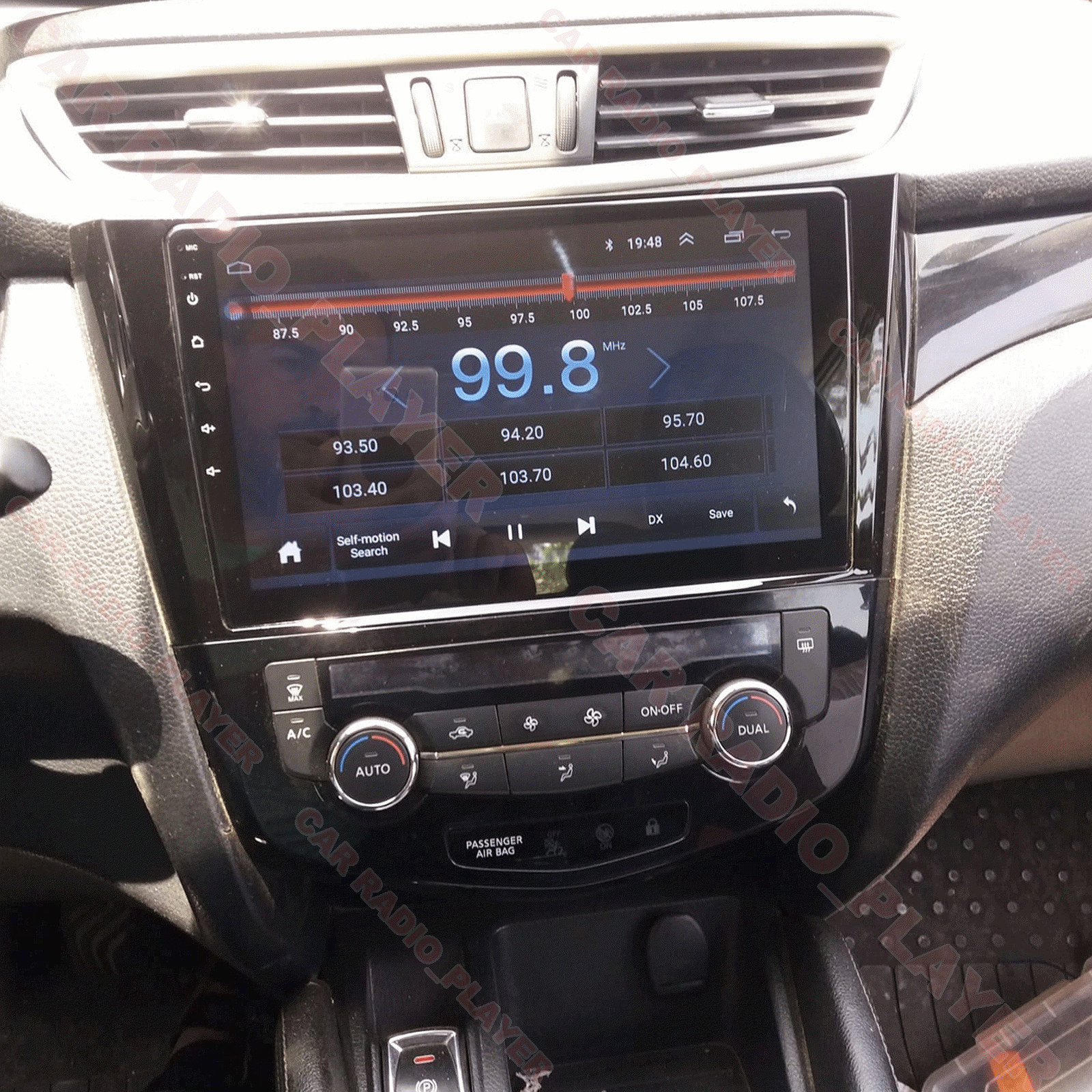 10in Android 15 Stereo Carplay GPS SAT DSP 32G For 2014-19 Nissan Xtrail Qashqai