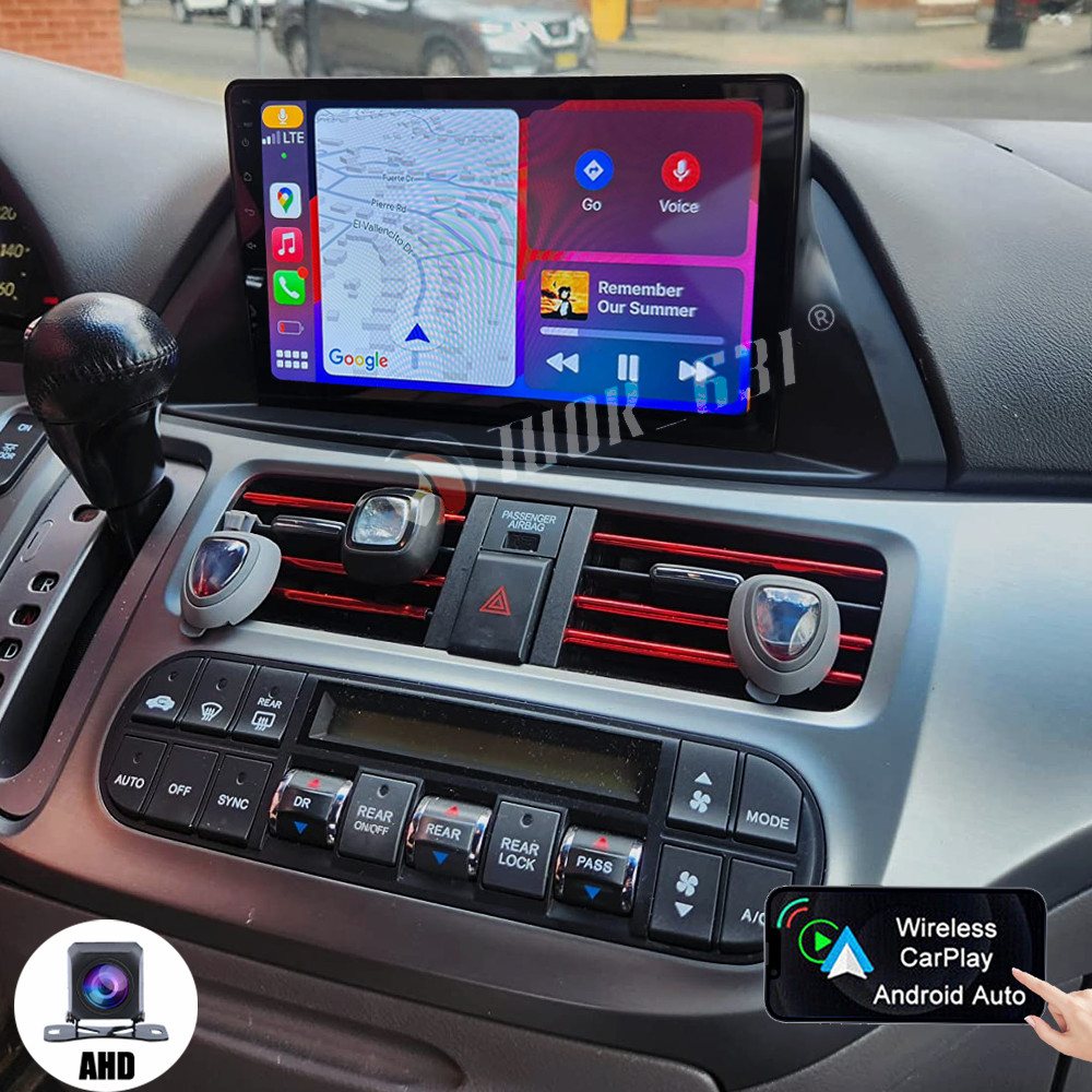 Navi GPS Car Radio Stereo Carplay For 2005-2010 Honda Odyssey 4+64G 10in