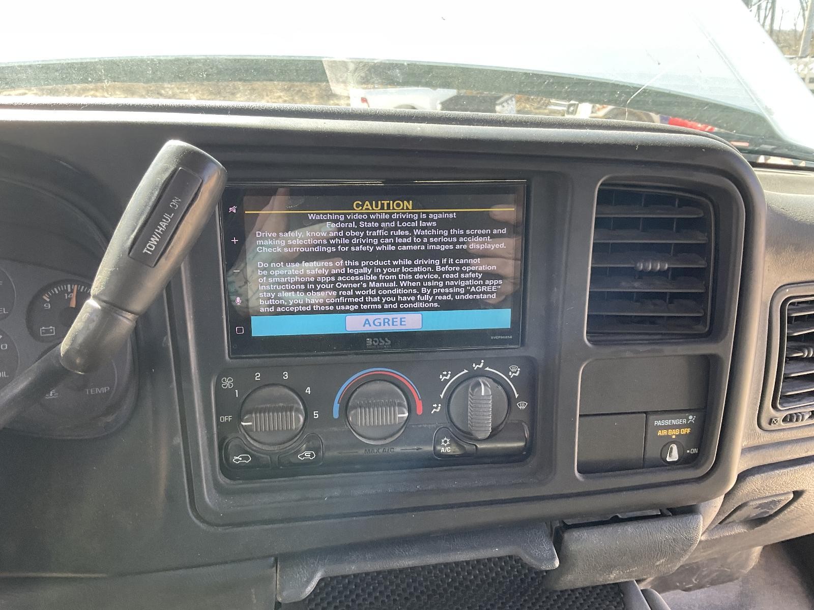1999-2002 GM Sierra/Silverado 2500 Aftermarket Boss Head Unit opt UM7