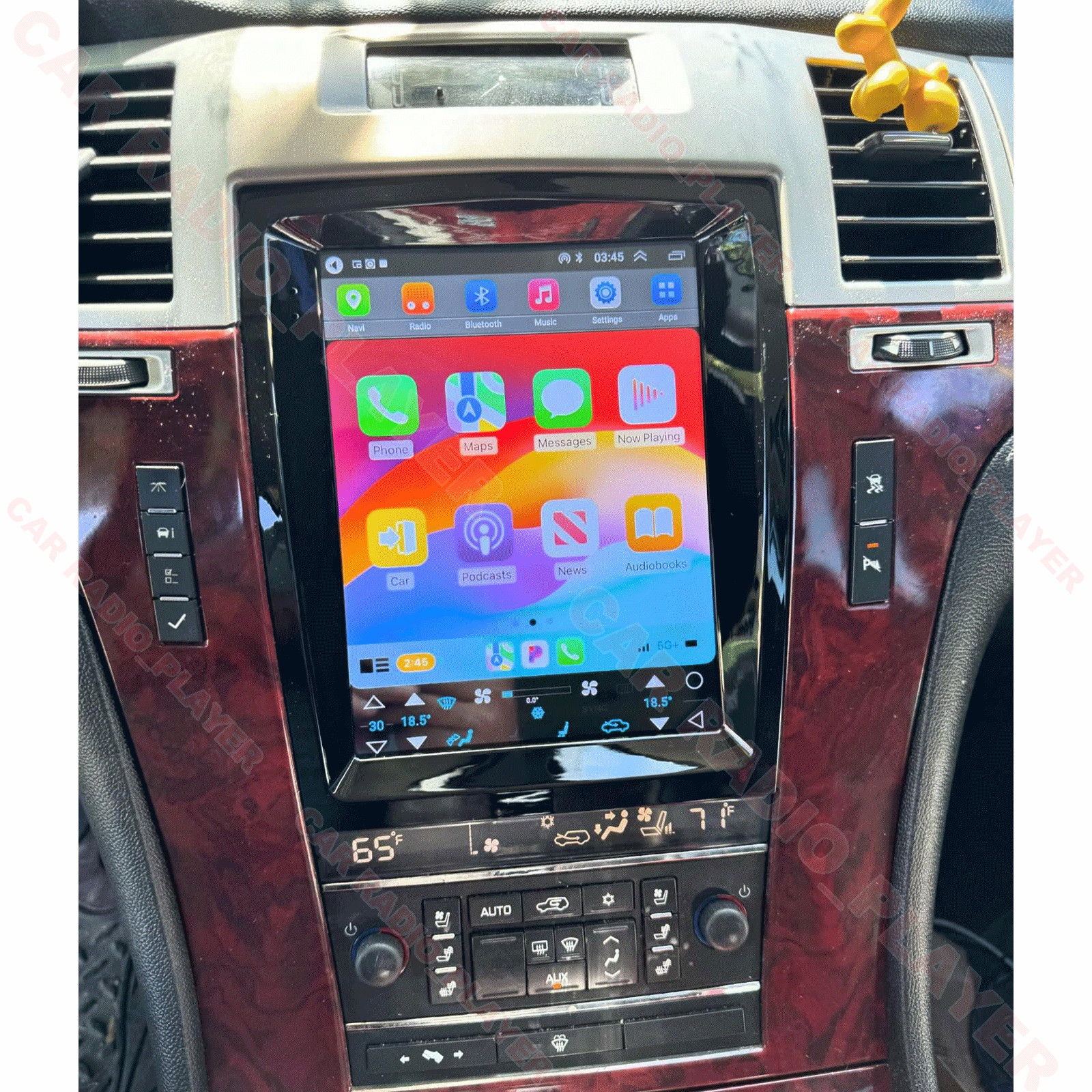 PLUG &PLAY Car Stereo Radio Android Auto Carplay For Cadillac Escalade 2007-2014