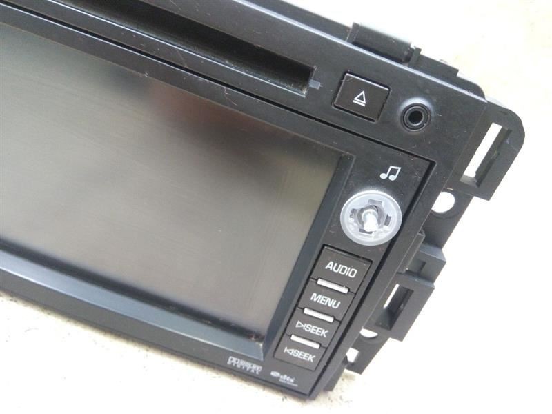 Stereo Radio AM FM CD DVD NAV RDS WX 20792738 Fits 09-10 CHEVROLET TRAVERSE