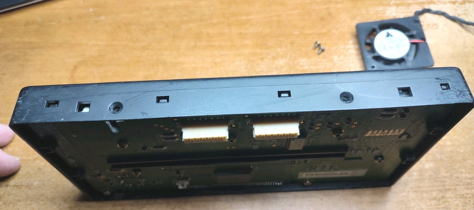 97-02 Ford Expedition F-150 CD radio face w/circuit board/fan 1L3F-18C869-AA