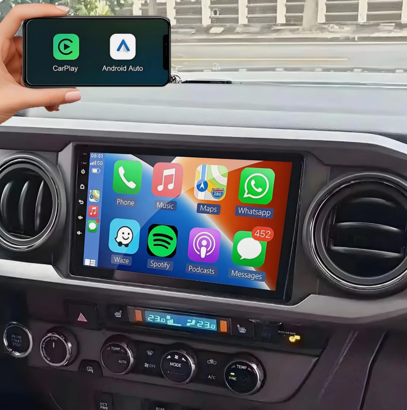 10” 4+64GB For Toyota Tacoma 2016-2021 WIFI Carplay Car Radio Stereo GPS Navi