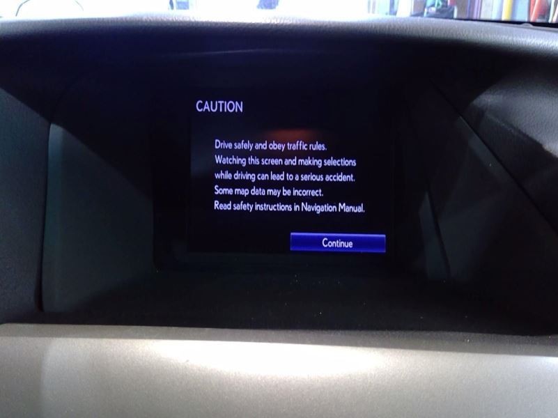 Info-GPS-TV Screen Front Display Dash Mounted Fits 13-15 LEXUS RX350 722288