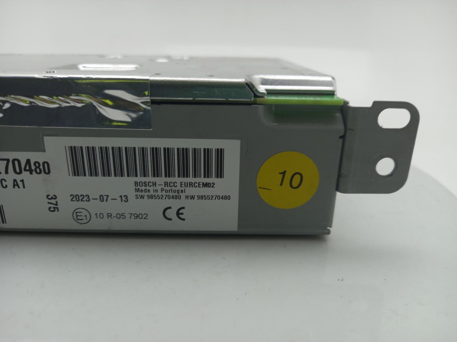 FIAT SCUDO Radio Stereo Head Unit 2022-2025 Unknown Van 9855270480