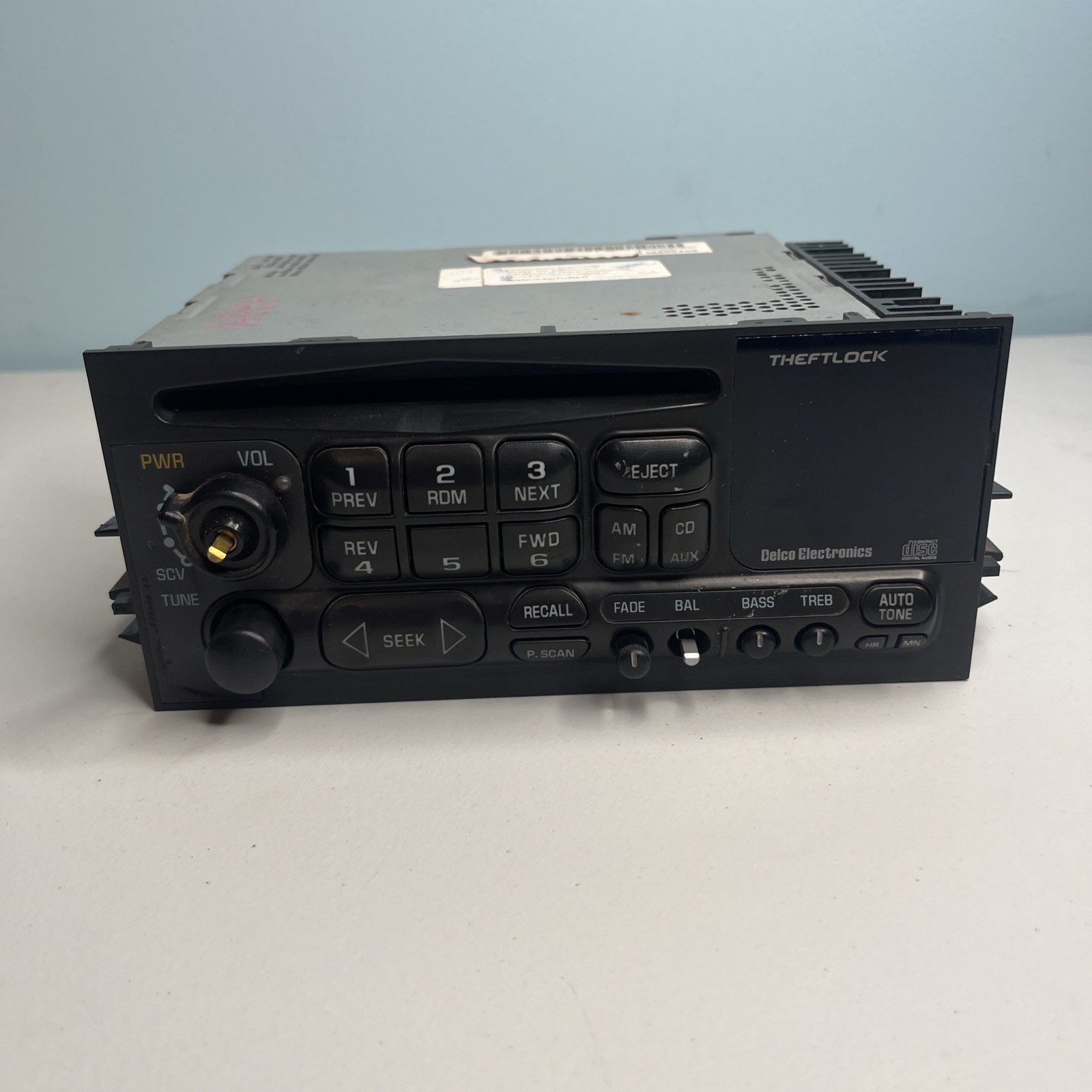 Chevy Silverado Single DIN 99-2003 1500-2500 Car Stereo Radio 16255455 Read